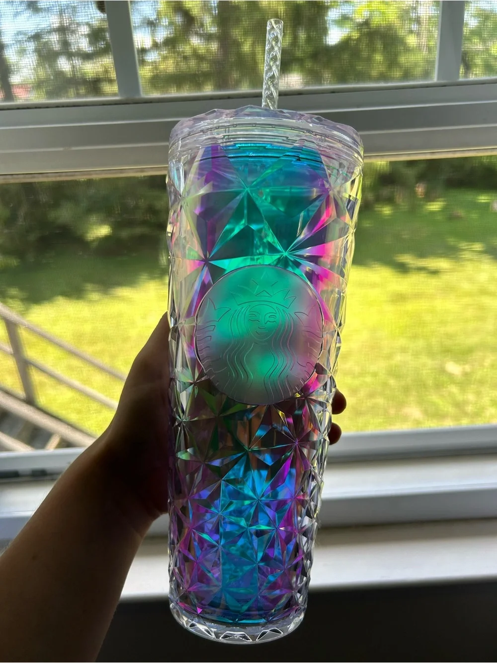 STARBUCKS Iridescent Prism Tumbler 💎